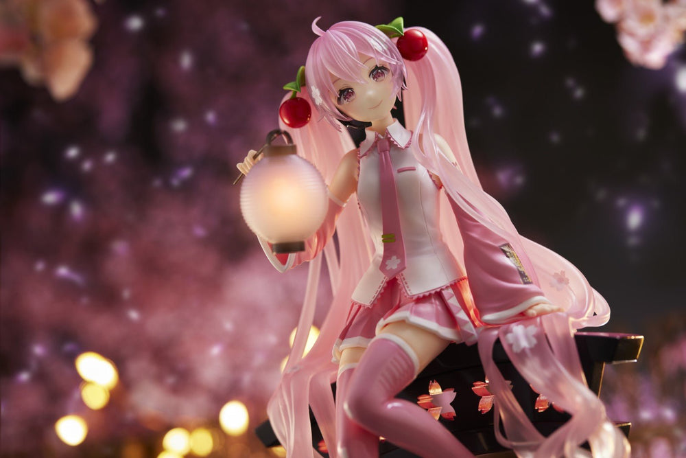 TAITO - Hatsune Miku - Sakura Miku AMP+ Sakura Lantern Ver. Prize Figure - Fundom