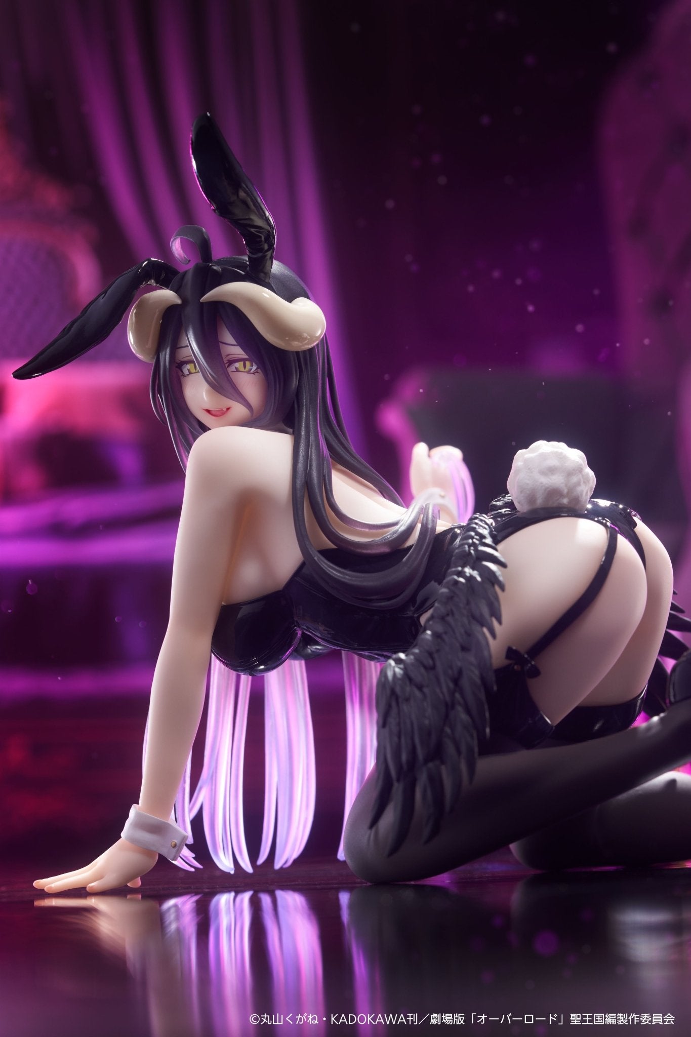 Taito - Overlord - Albedo Bunny Ver. Desktop Cute Prize Figure - Fundom