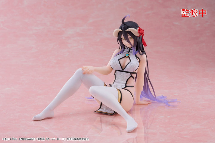 Taito - Overlord - Albedo Chinese Dress Ver. Desktop Cute Prize Figure - Fundom