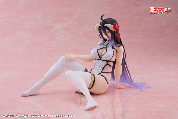 Taito - Overlord - Albedo Chinese Dress Ver. Desktop Cute Prize Figure - Fundom