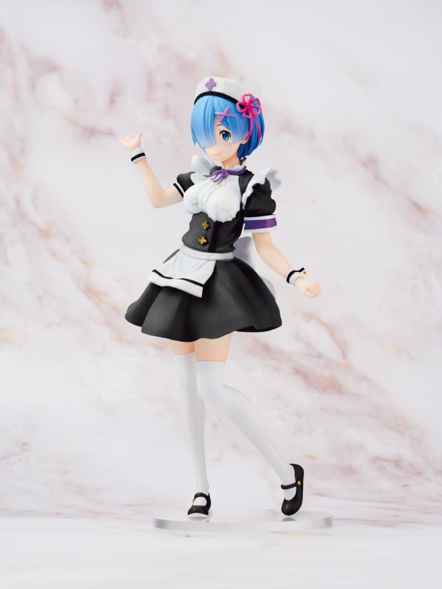 TAITO - Re:Zero Starting Life in Another World - Rem Nurse Maid Ver. Renewal Edition Prize Figure - Fundom