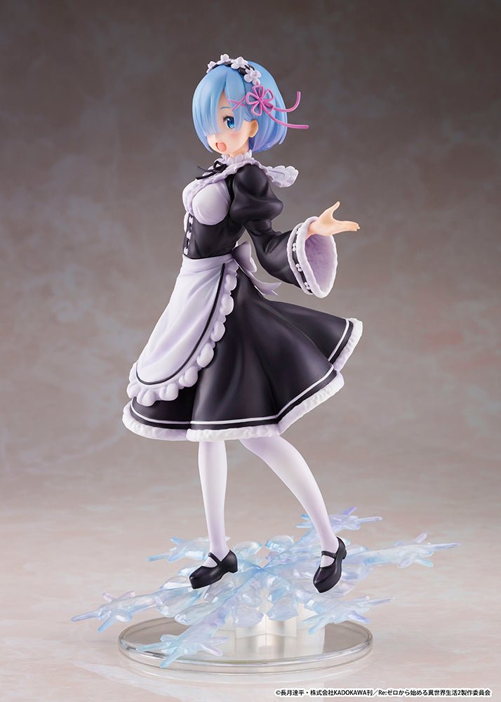 TAITO - Re:Zero Starting Life in Another World - Rem Winter Maid Image Ver. AMP Figure - Fundom