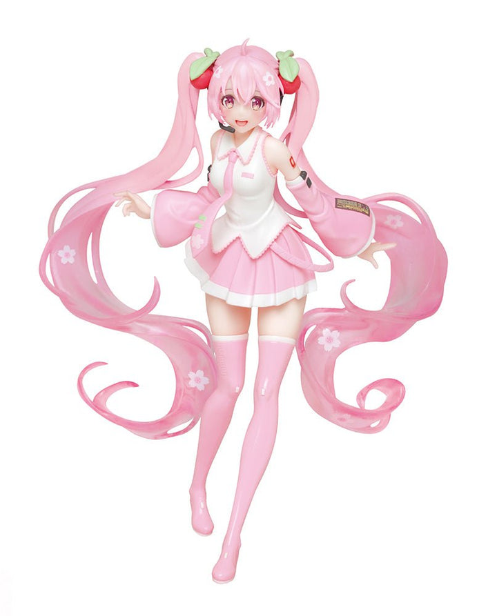 Taito - Vocaloid - Hatsune Miku Sakura Miku Newly Written Illustration Ver. Prize Figure - Fundom