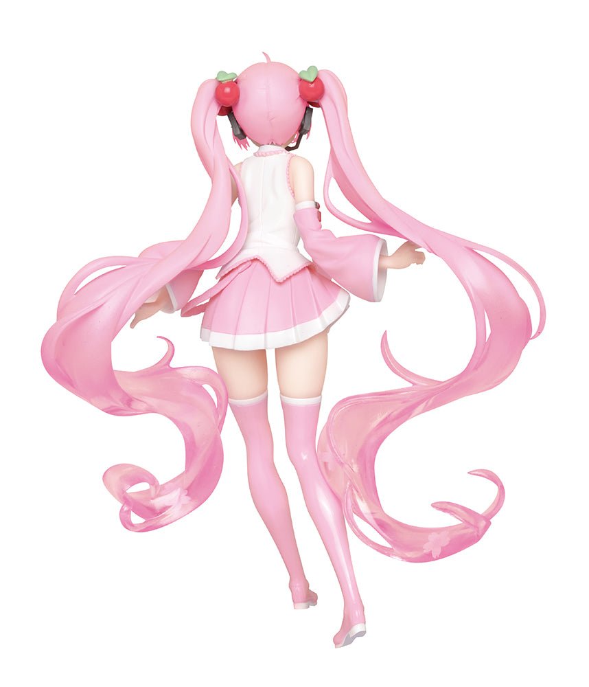 Taito - Vocaloid - Hatsune Miku Sakura Miku Newly Written Illustration Ver. Prize Figure - Fundom