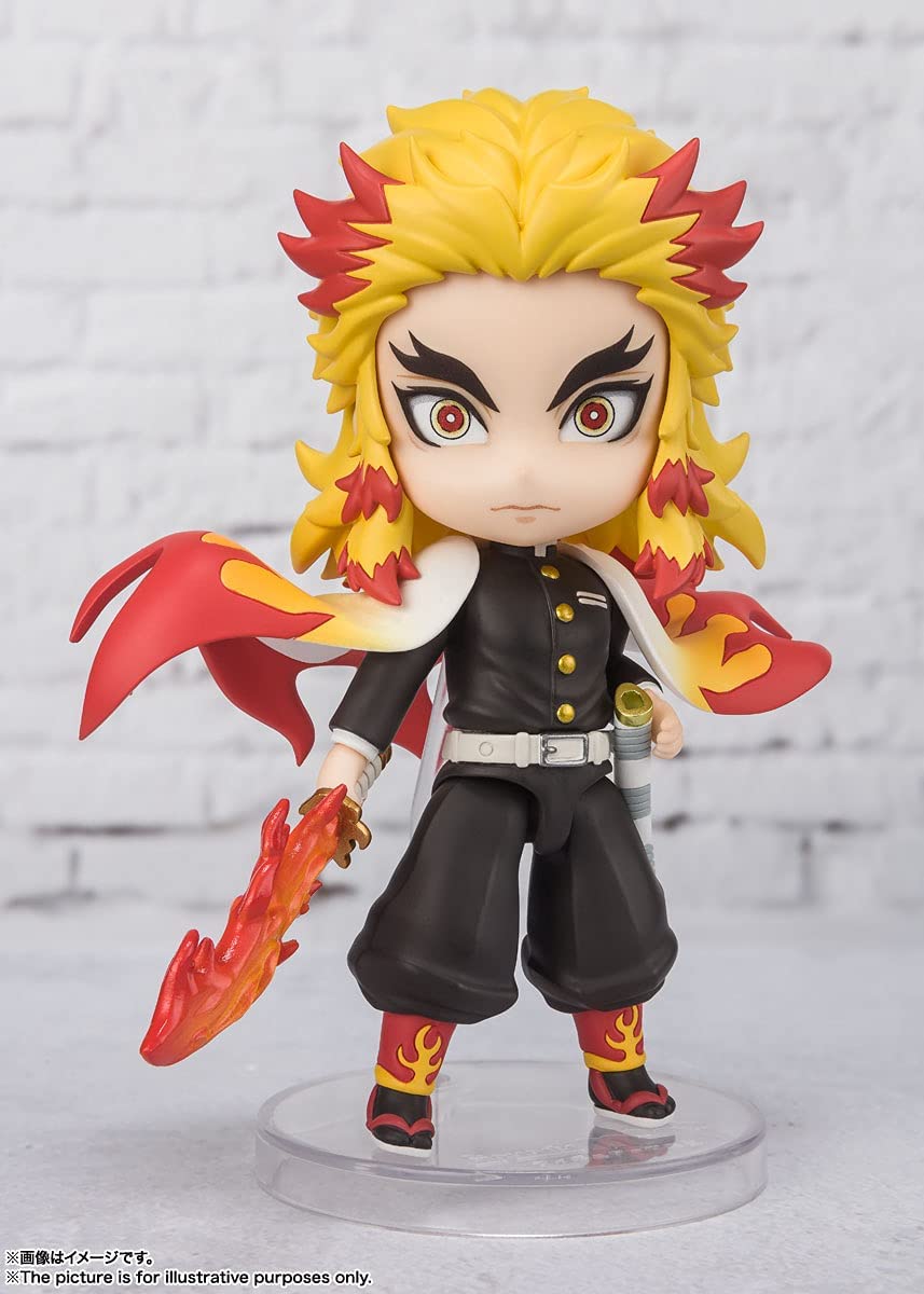 Tamashi Nations Demon Slayer: Kimetsu no Yaiba Kyojuro Rengoku Bandai Spirits Figuarts Mini - Fundom