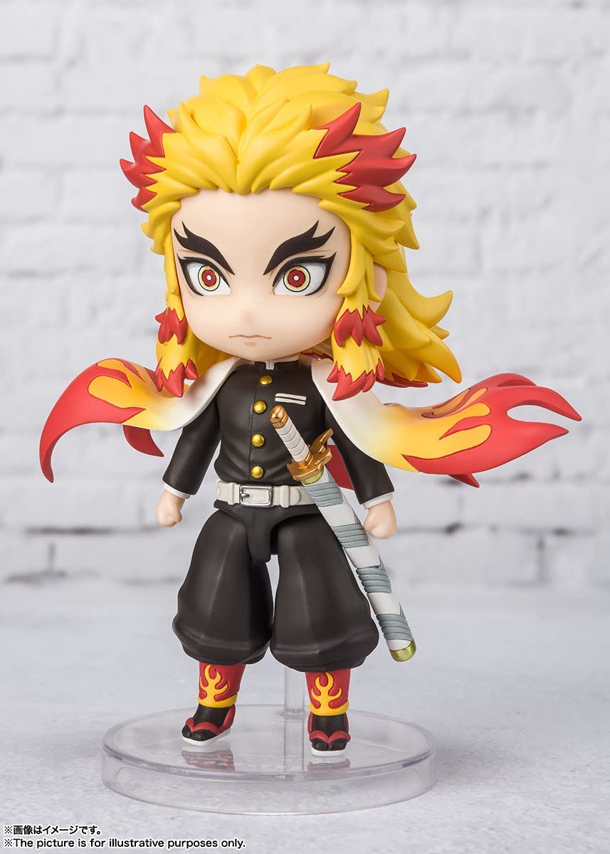 Tamashi Nations Demon Slayer: Kimetsu no Yaiba Kyojuro Rengoku Bandai Spirits Figuarts Mini - Fundom