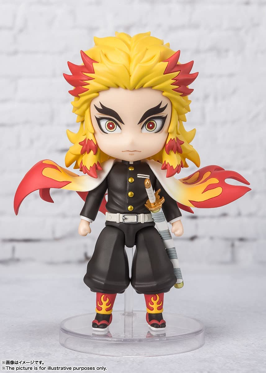 Tamashi Nations Demon Slayer: Kimetsu no Yaiba Kyojuro Rengoku Bandai Spirits Figuarts Mini - Fundom