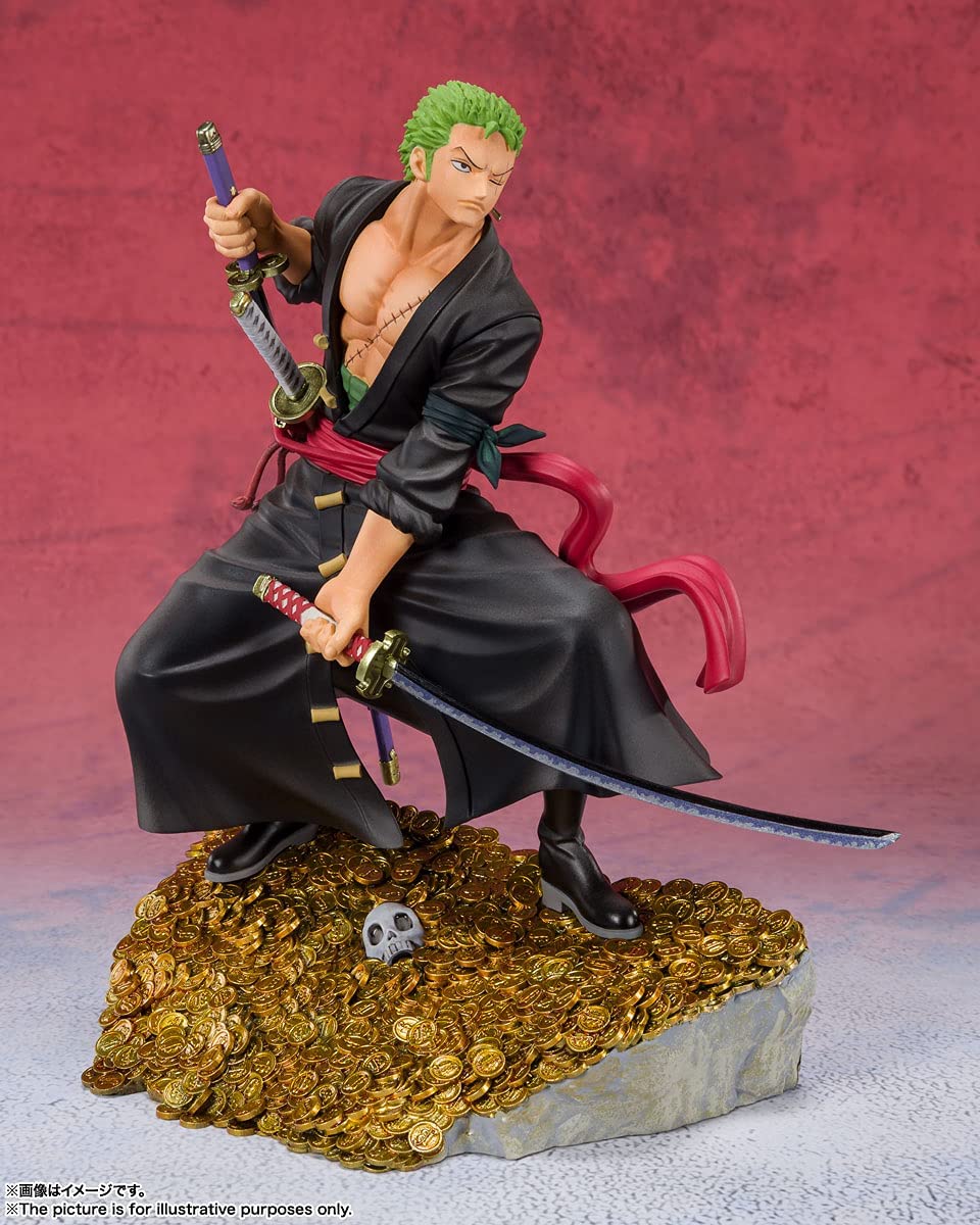 Tamashi Nations One Piece Roronoa Zoro Commemorative Eiichiro Oda Illustration Bandai Spirits Figuarts Zero - Fundom