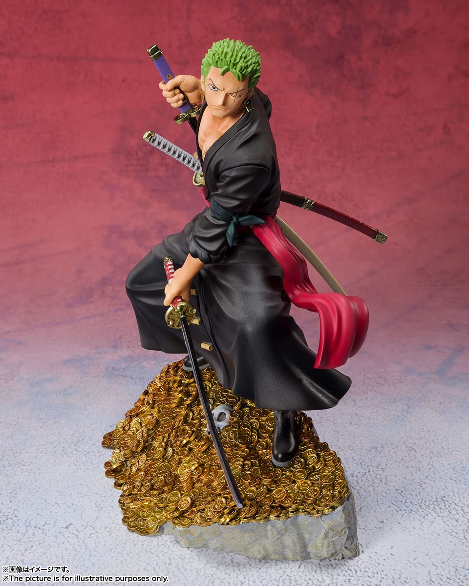 Tamashi Nations One Piece Roronoa Zoro Commemorative Eiichiro Oda Illustration Bandai Spirits Figuarts Zero - Fundom