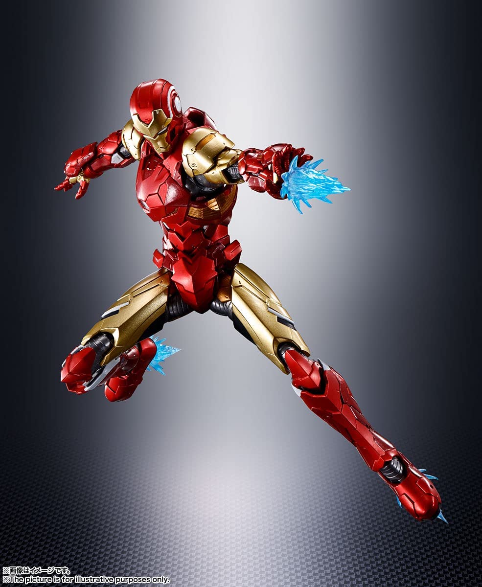 Tamashi Nations Tech - On Avengers Iron Man Bandai Spirits S.H.Figuarts Action Figure - Fundom
