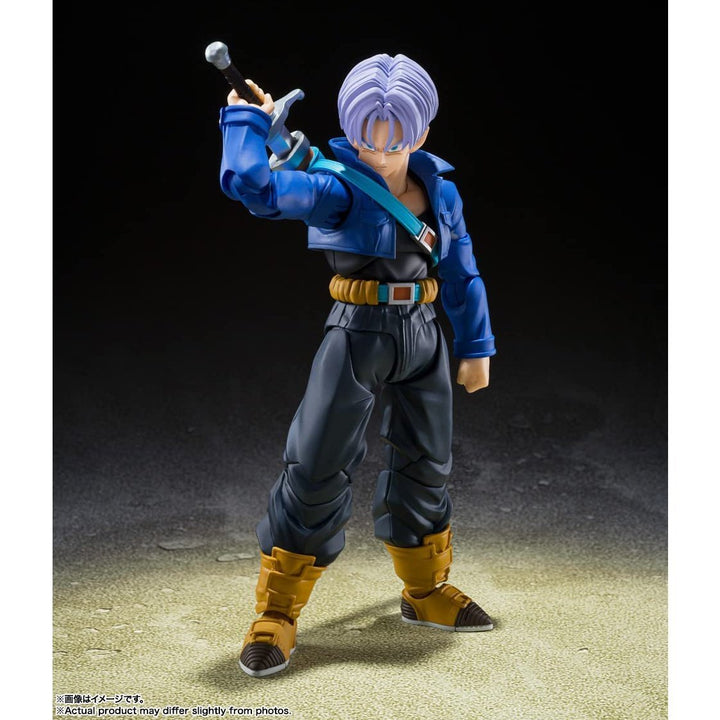 TAMASHII NATIONS - Dragon Ball Z - Super Saiyan Trunks - The Boy from The Future - Bandai Spirits S.H.Figuarts Action Figure - Fundom