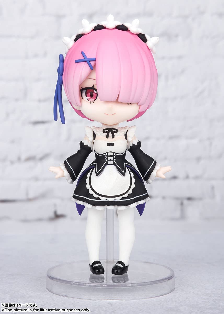 TAMASHII NATIONS Ram Re:Zero Starting Life in Another World Bandai Spirits Figuarts Mini - Fundom