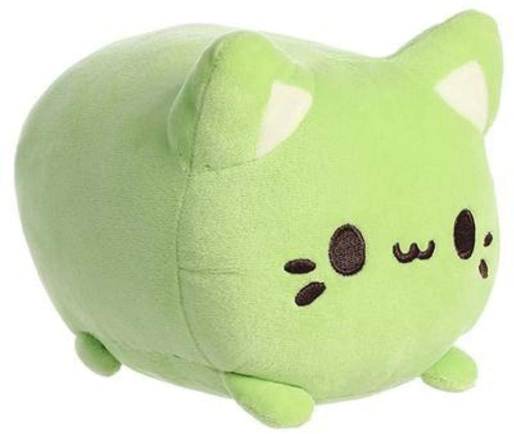 Tasty Peach Aurora 7" Green Tea Meowchi Plush - Fundom