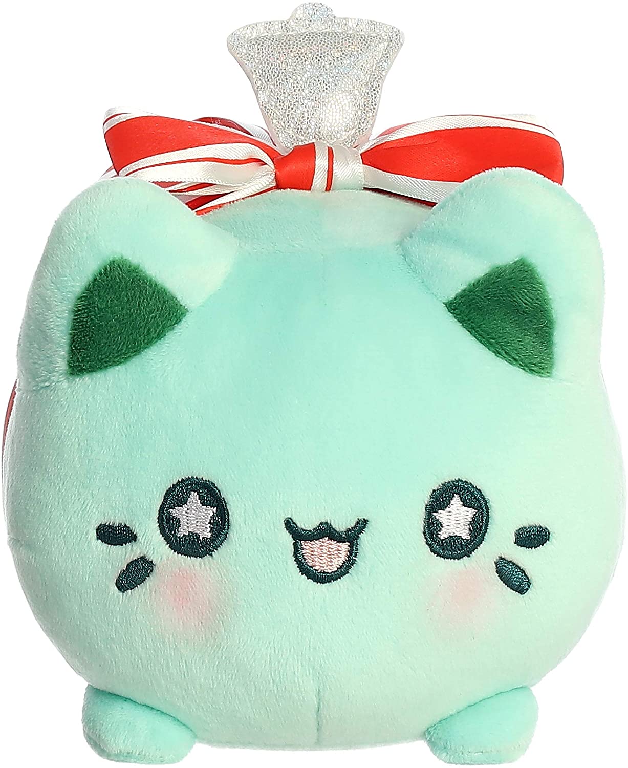 Tasty Peach Aurora 7" Winter Wreath Meowchi Plush - Fundom