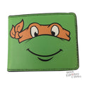 Teenage Mutant Ninja Turtles Michelangelo Face Adult Bi - Fold Wallet - Fundom