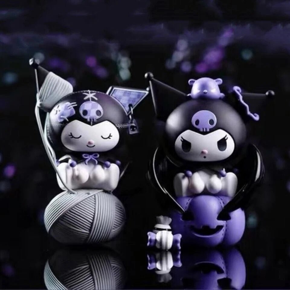Ten Toy Kuromi Dark Night Stories Series Figures Blind Box - Fundom