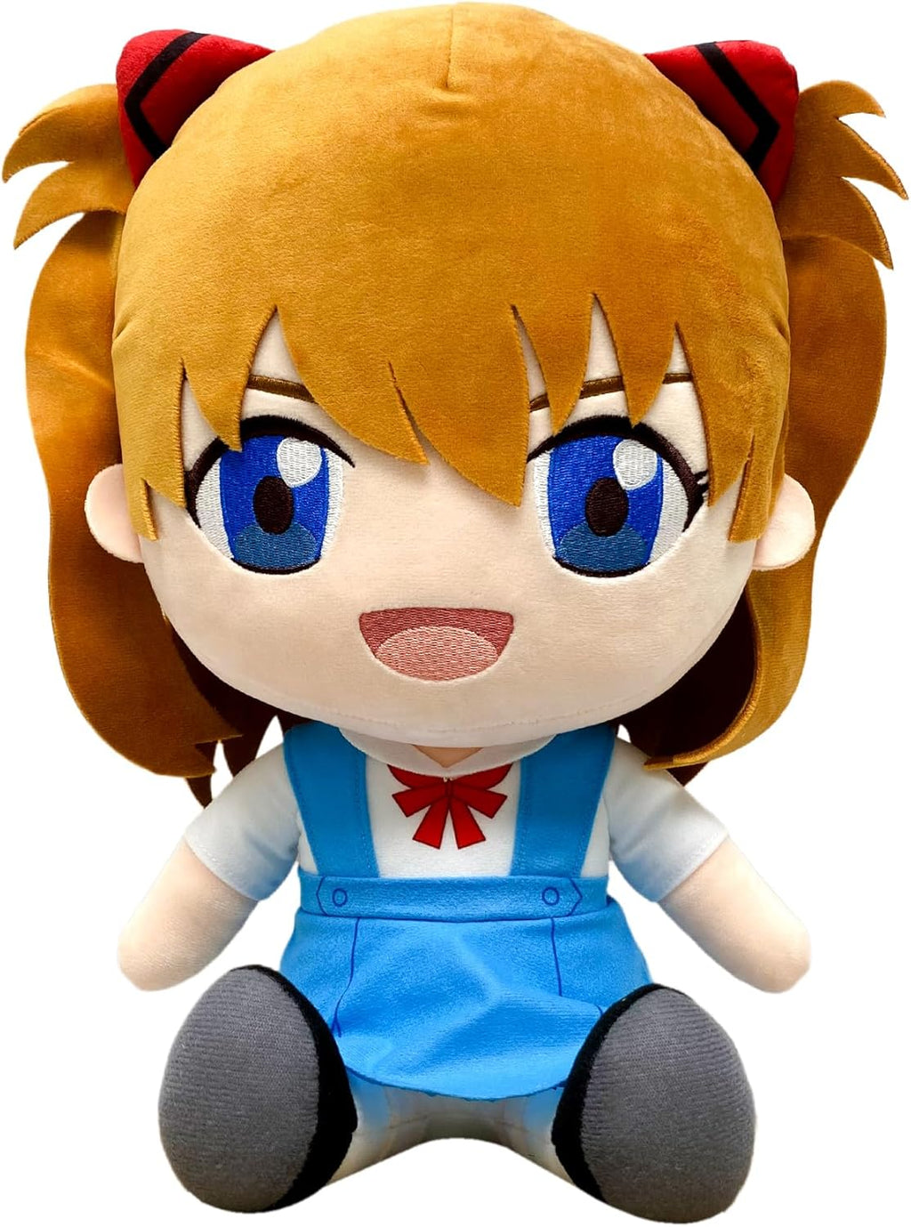 The End of Evangelion - Asuka Langley Soryu Uniform Sitting Plush 12" - Great Eastern Entertainment - Fundom