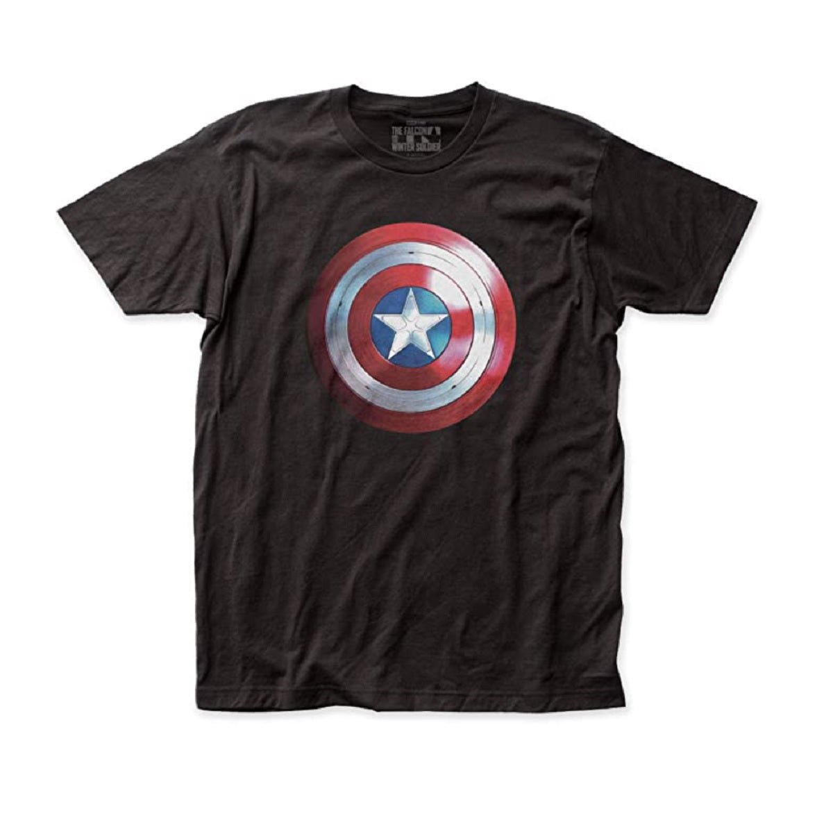 The Falcon and The Winter Soldier Cap Logo Marvel Adult T Shirt - Fundom