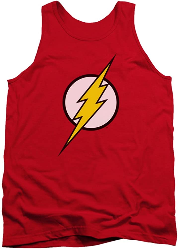 The Flash Logo Officially Licensed Adult Unisex Tank Top - Fundom