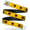 The Flash Reverse Flash Logo DC Comics Seatbelt Belt - Fundom