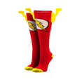 The Flash Symbol DC Comics Knee High Socks With Wings - Fundom