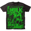 The Incredible Hulk Monster Unleashed Big Print Subway Tee Adult T-Shirt - Fundom