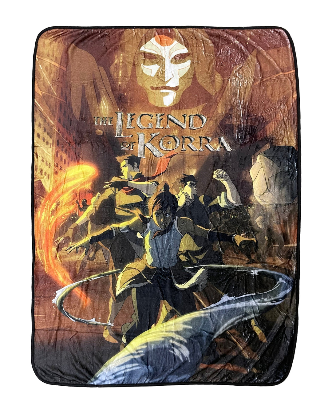 The Legend Of Korra Poster Fleece Throw Blanket - Fundom