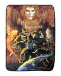 The Legend Of Korra Poster Fleece Throw Blanket - Fundom
