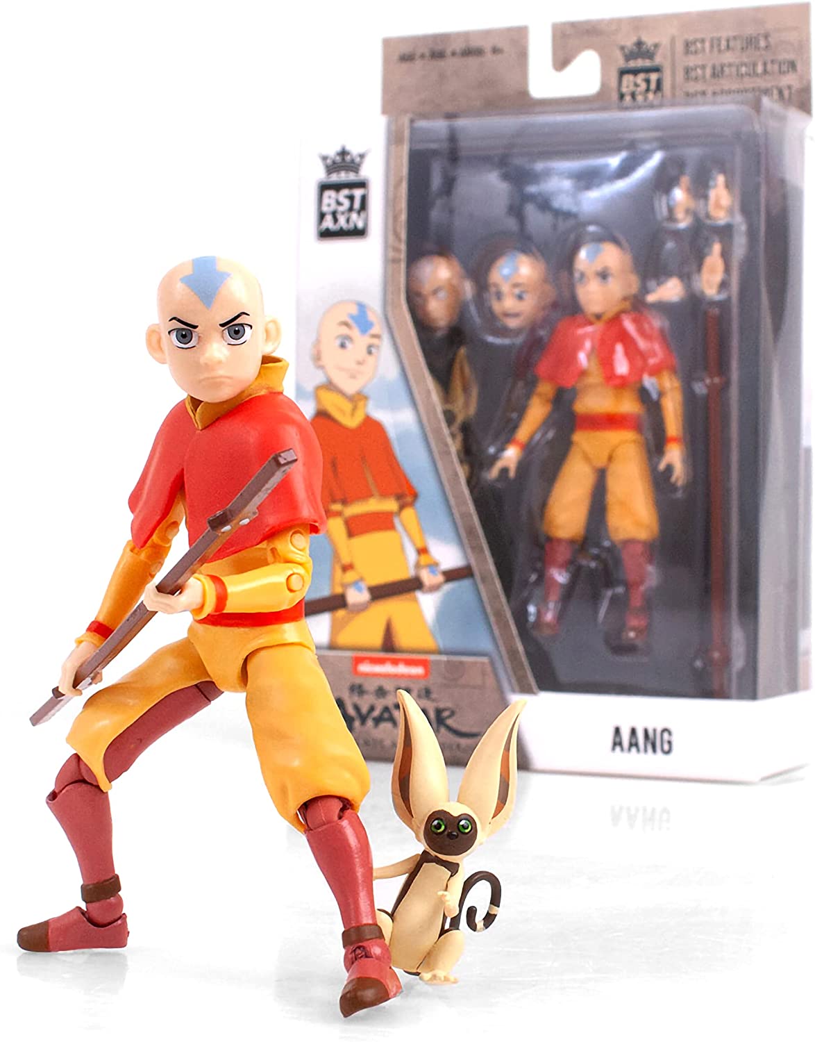 The Loyal Subjects Aang (Avatar: The Last Airbender) BST AXN 5" Action Figure - Fundom