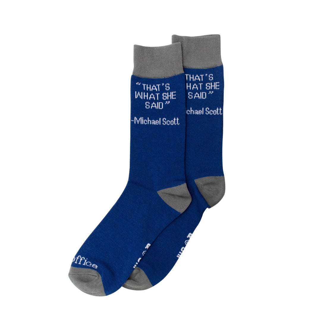 The Office That's What She Said Crew Socks - Fundom