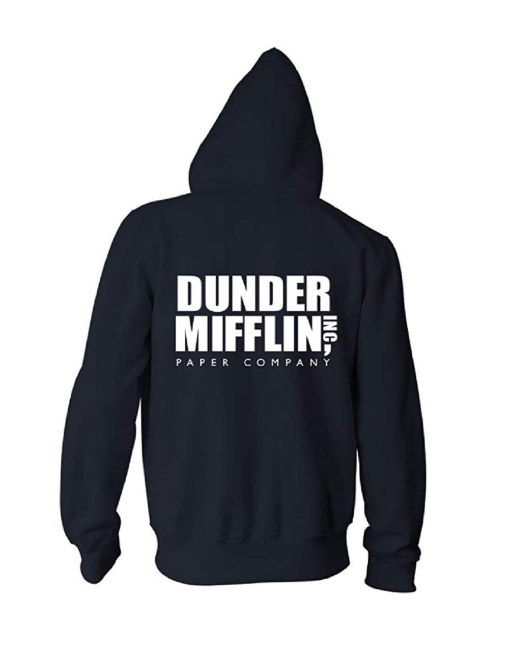 The Office Worlds Best Boss and Dunder Mifflin Zip Up Fleece Hoodie - Fundom