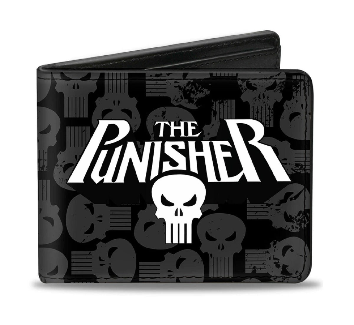 The Punisher Weathered Logo Marvel Comics Bi - Fold Wallet - Fundom