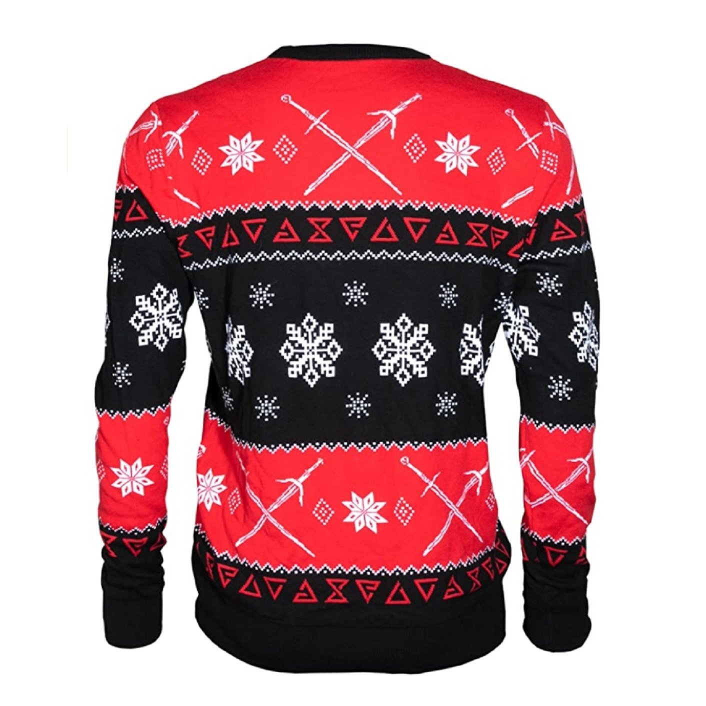 The Witcher 3 Dreaming of A White Wolf Ugly Christmas Holiday Sweater - Fundom