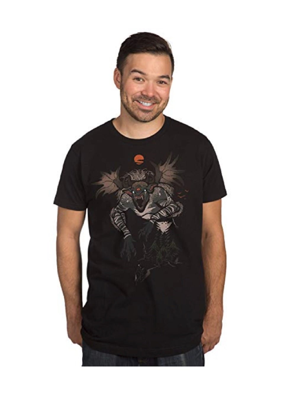 The Witcher 3 Men's Fiend Forest Premium Cotton Adult T-Shirt - Fundom