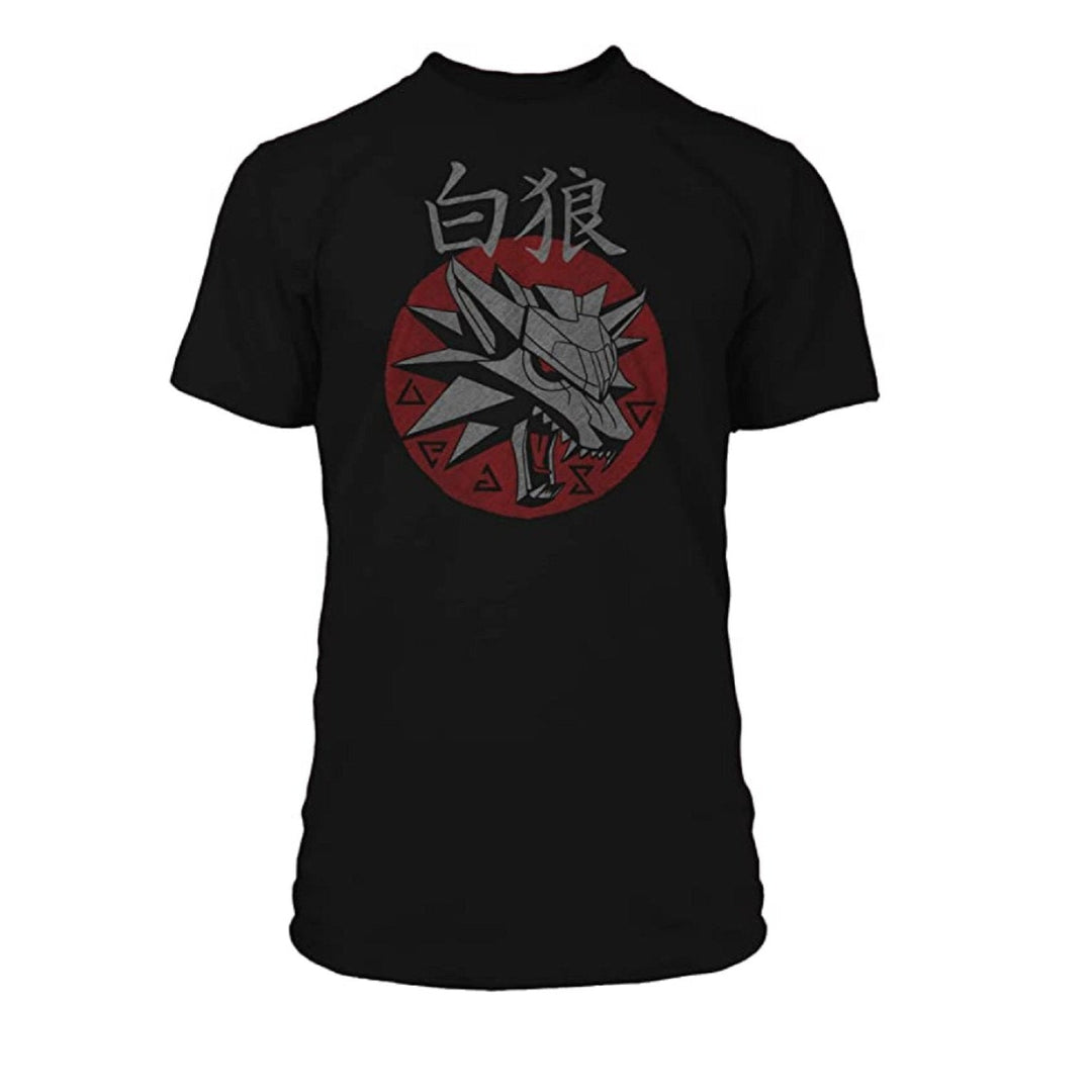 The Witcher 3 Shiroi Okami Men's Gamer Adult Graphic T-Shirt - Fundom