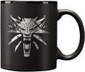 The Witcher 3 White Wolf Medallion Ceramic Mug, 11 ounces - Fundom