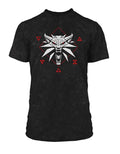 The Witcher 3 Wolf Signs Offcially Licesned Adult T Shirt - Fundom