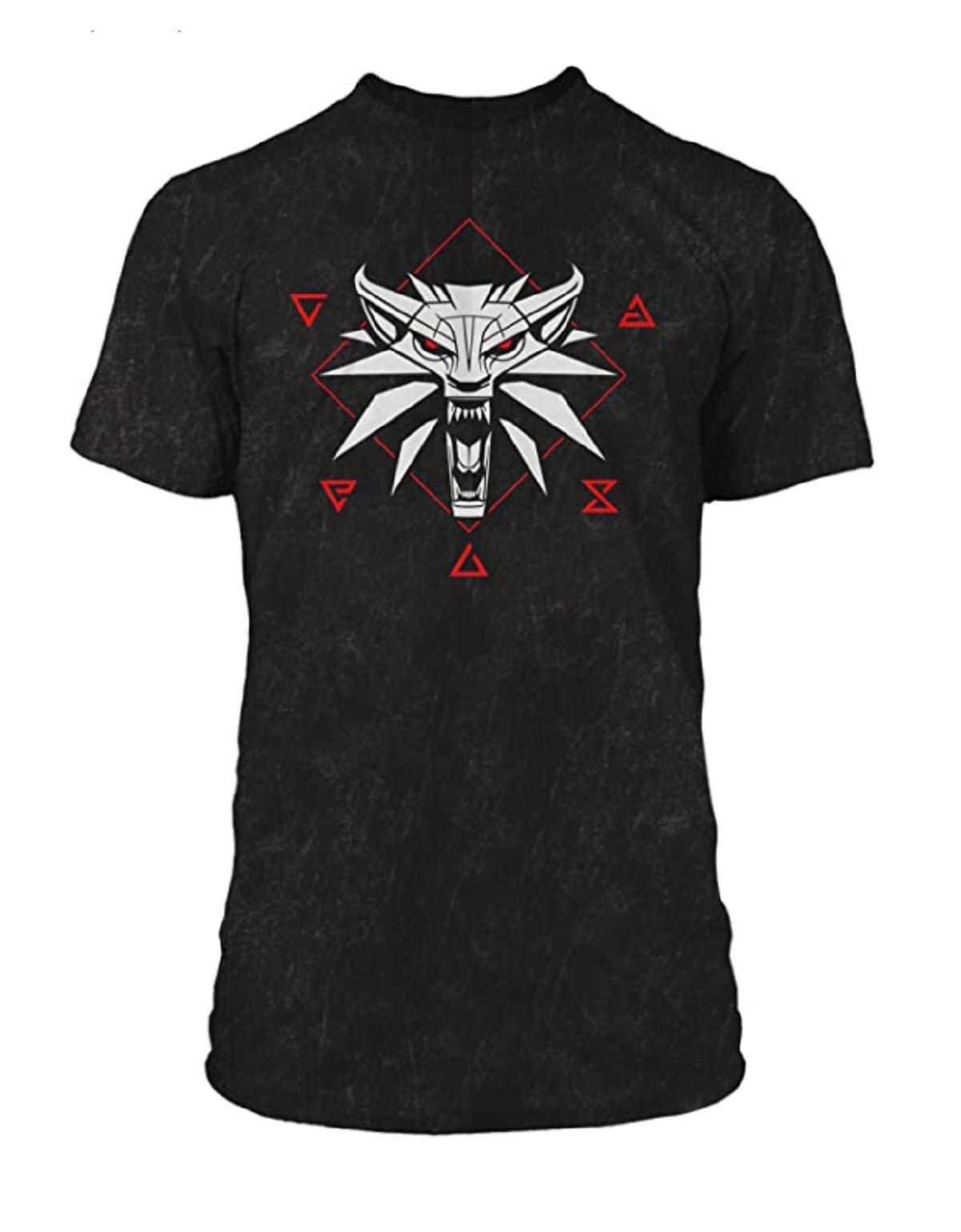 The Witcher 3 Wolf Signs Offcially Licesned Adult T Shirt - Fundom