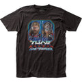 Thor 4 Movie Headshots Marvel Comics Fitted Adult T-Shirt - Fundom