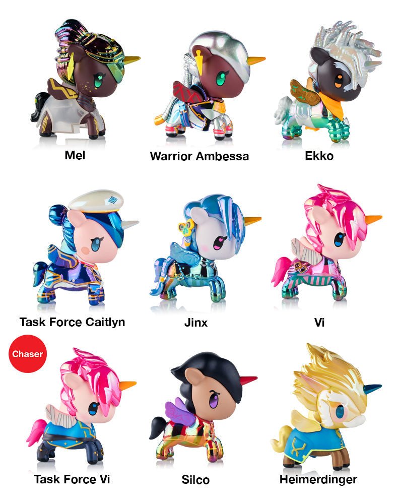 Tokidoki x ARCANE Unicorno Black Light Chrome Blind Box - Fundom