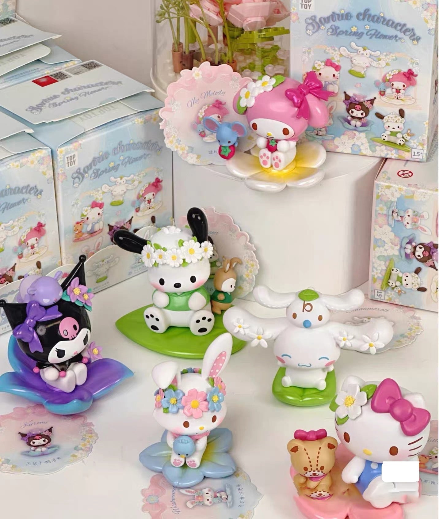 Top Toy Sanrio Characters Spring Flower Series Blind Box - Fundom