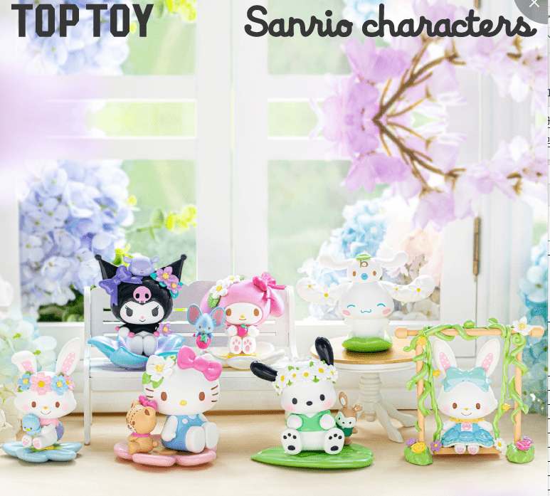 Top Toy Sanrio Characters Spring Flower Series Blind Box - Fundom