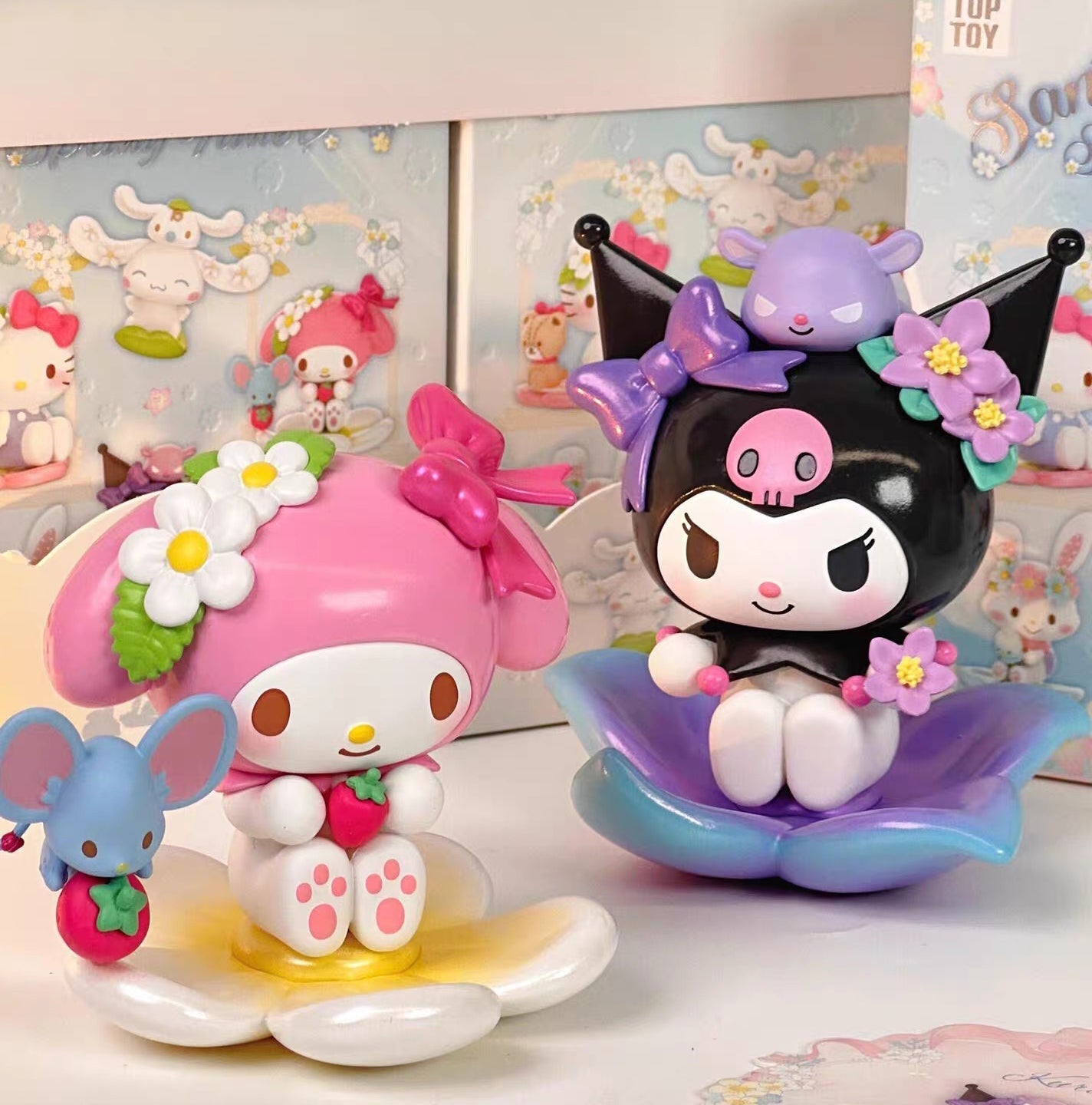 Top Toy Sanrio Characters Spring Flower Series Blind Box - Fundom