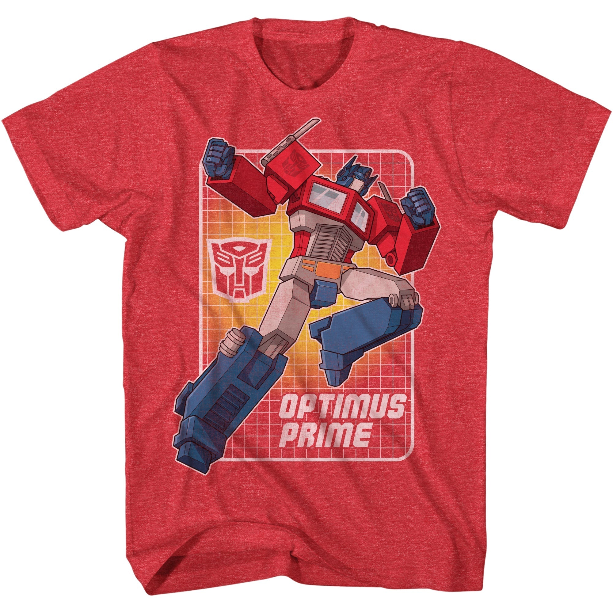 Transformers Autobots Optimus Prime Highlight Officially Licensed Adult T-Shirt - Fundom
