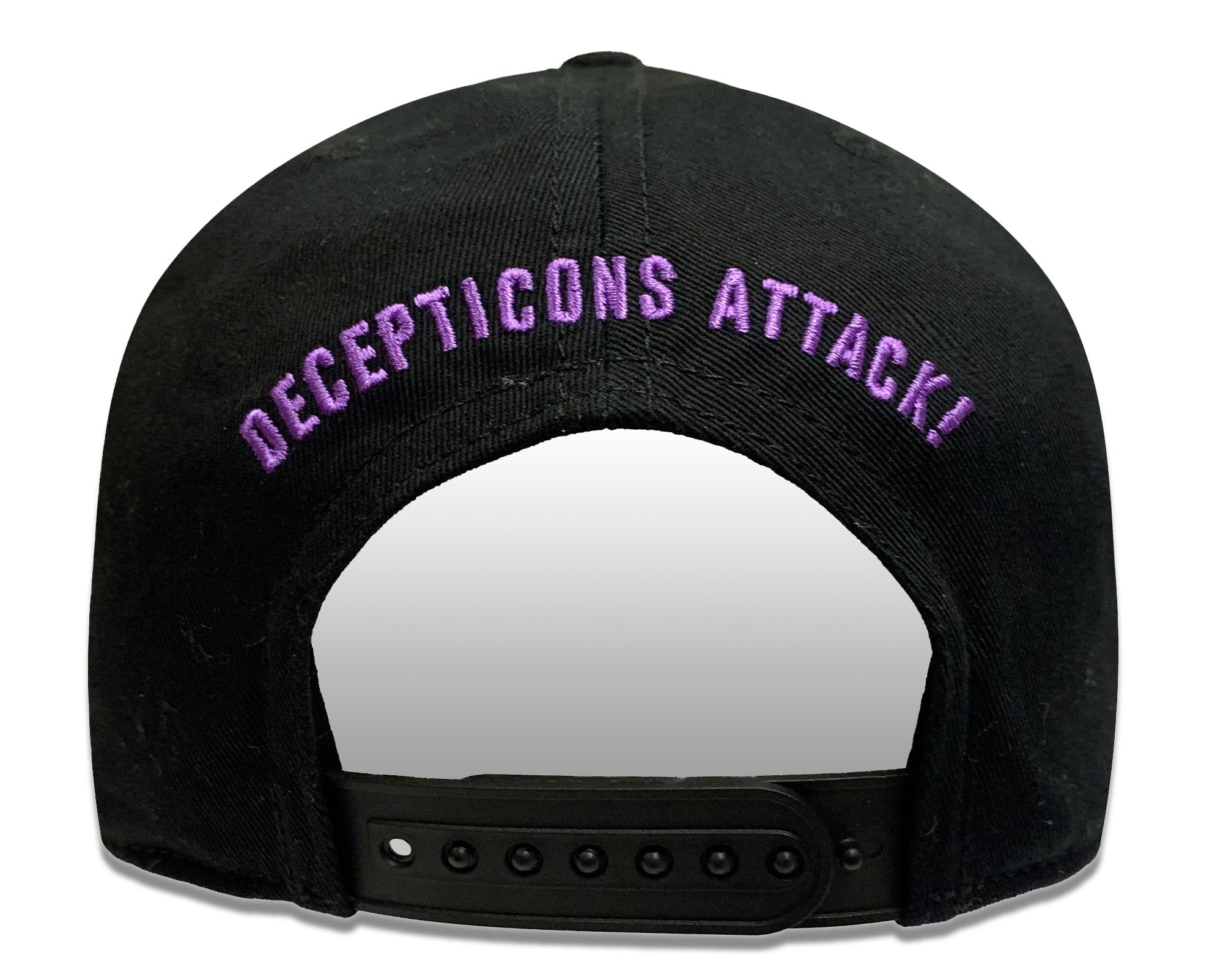 Transformers Decepticons Color Shield 80's Cartoon Black Snapback Cap Hat - Fundom