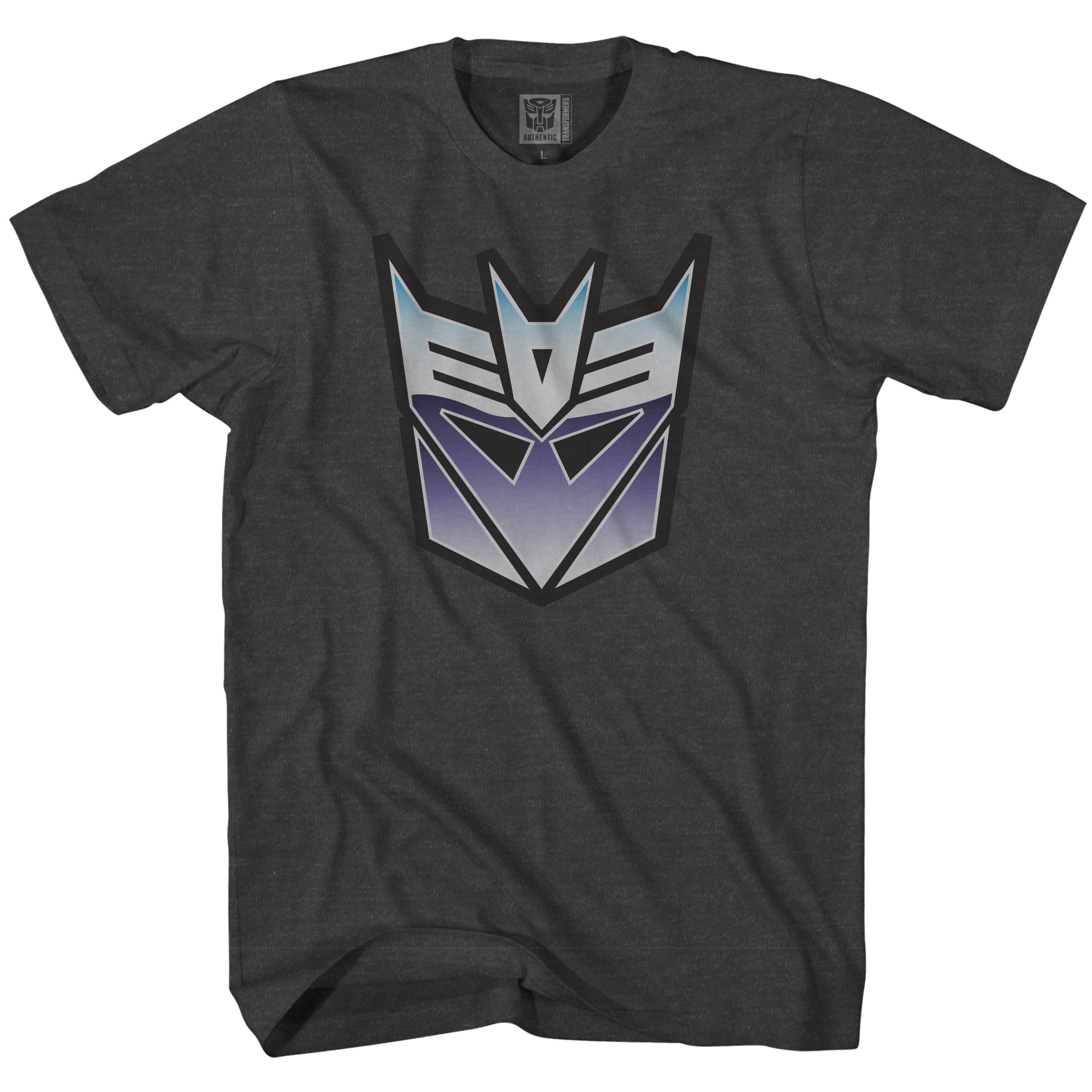Transformers Decepticons Distressed Symbol Officially Licensed Adult T-Shirt - Fundom
