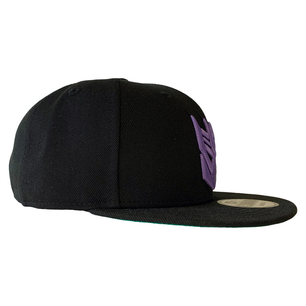 Transformers Decepticons Hasbro New Era 9Fifty Snapback Hat Cap Black Purple - Fundom