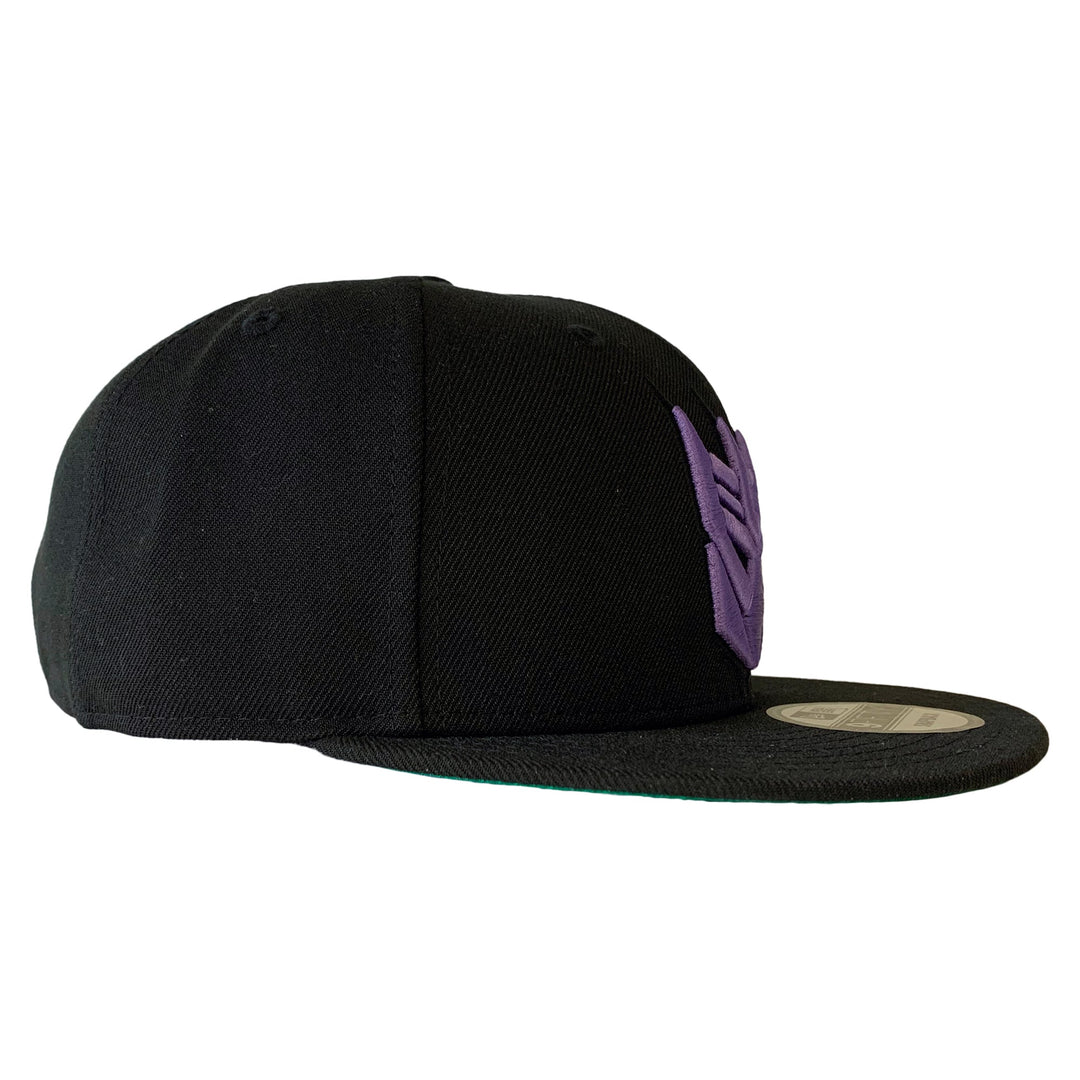 Transformers Decepticons Hasbro New Era 9Fifty Snapback Hat Cap Black Purple - Fundom