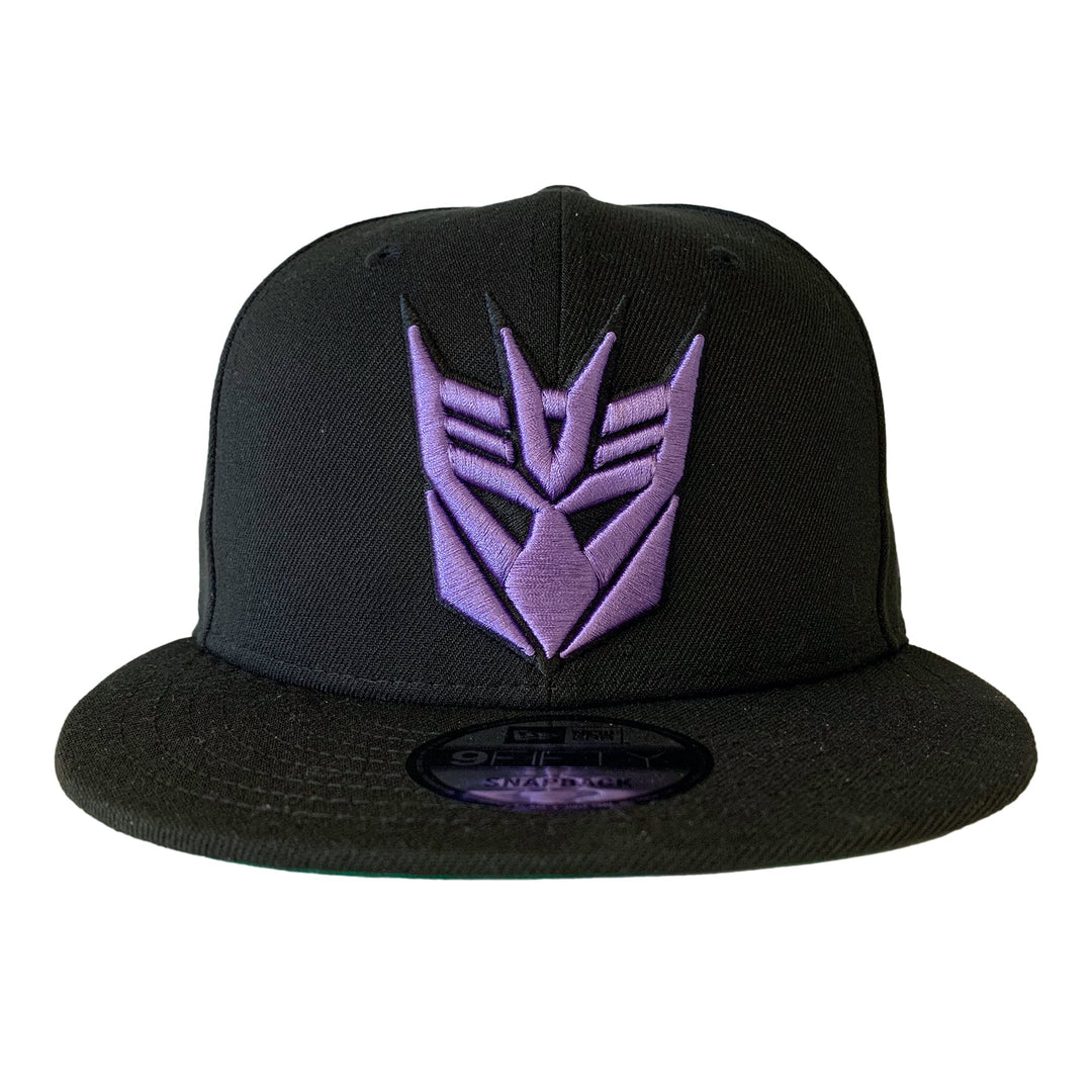 Transformers Decepticons Hasbro New Era 9Fifty Snapback Hat Cap Black Purple - Fundom