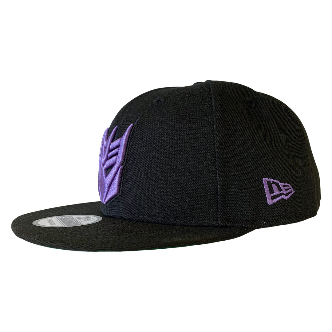 Transformers Decepticons Hasbro New Era 9Fifty Snapback Hat Cap Black Purple - Fundom